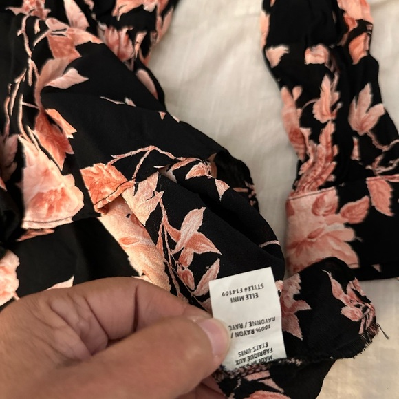 Flynn Skye Elle Mini Dress in Fallin Flower Made in USA (D4) - Picture 6 of 9